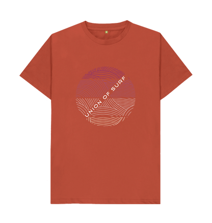 Rust Mens Crimson Tides T- graphic Tees