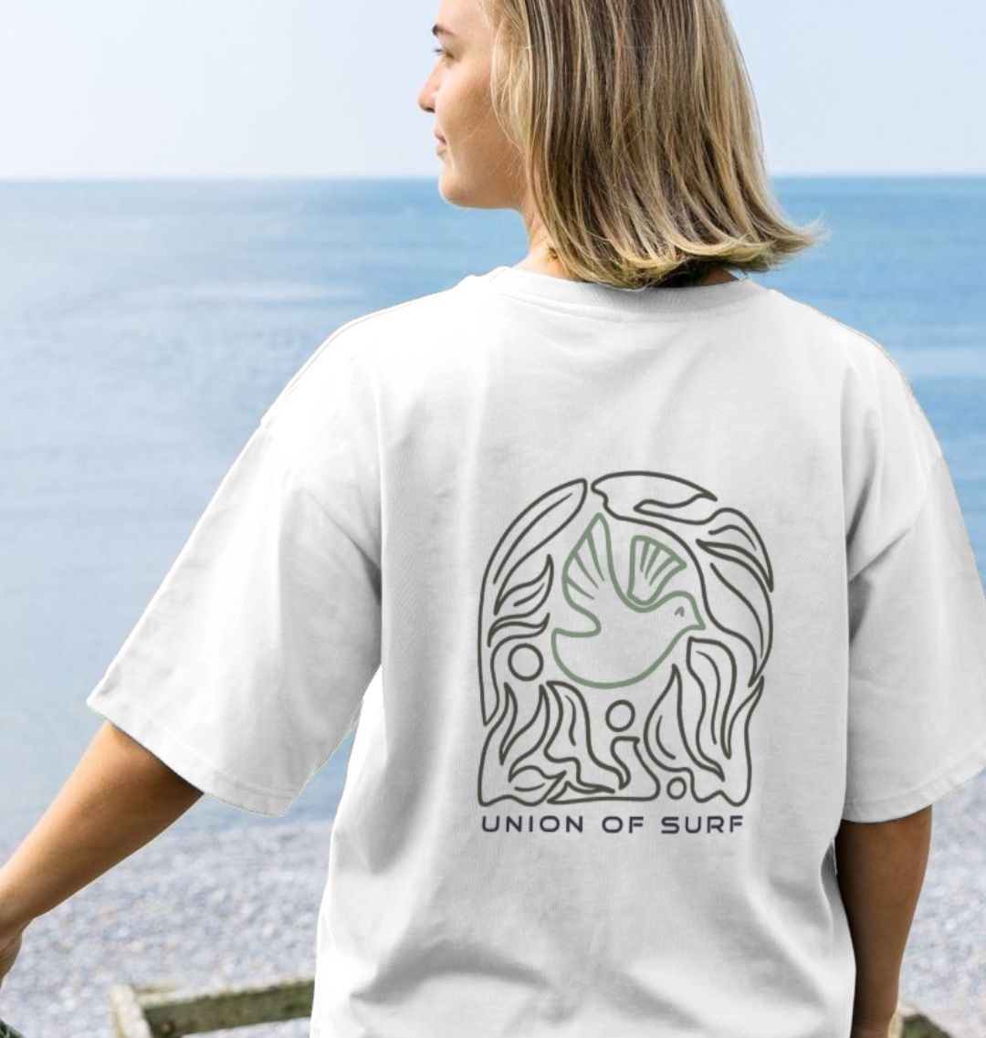 Womens surf printed t shirt