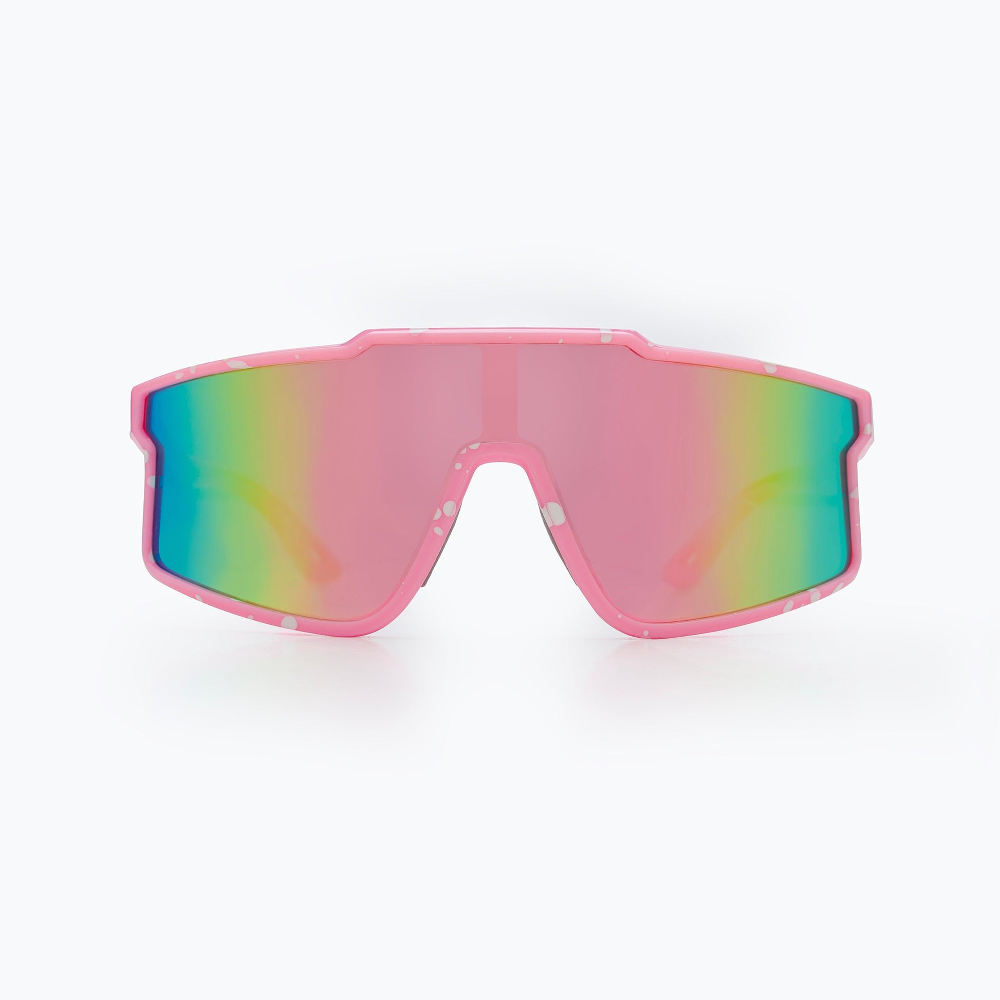 Youth polarised sunglasses Reef Run on blue background
