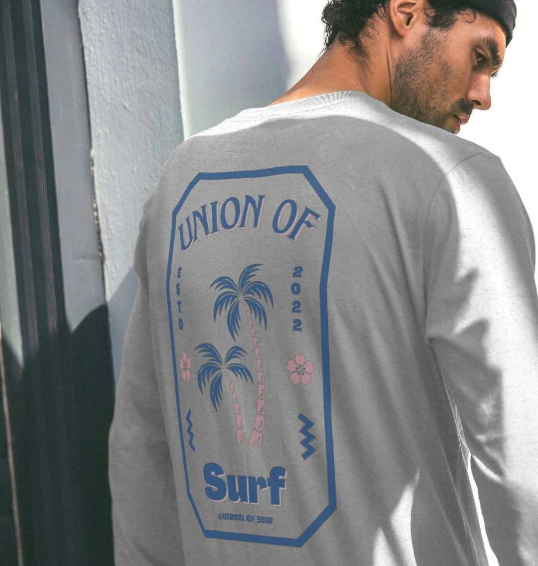Pipe Dreams T-shirt organic cotton surf print full-sleeve shirt sustainable fashion