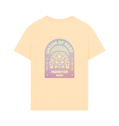 Kook Monster Oversized T shirt for men made of organic cotton with size guide chart