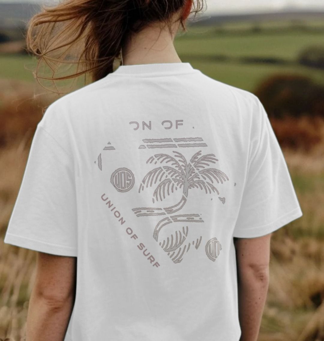 Womens t-shirt Palm Vibes