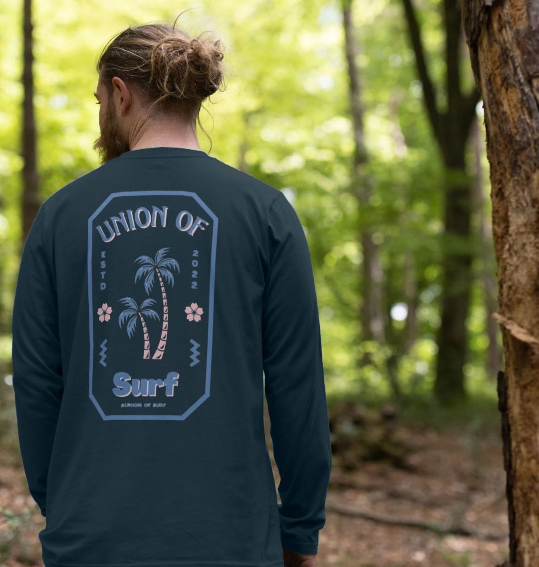 Pipe Dreams T-shirt organic cotton surf print full-sleeve