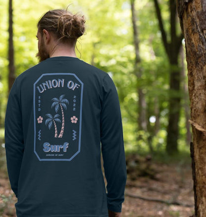 Pipe Dreams T-shirt organic cotton surf print full-sleeve