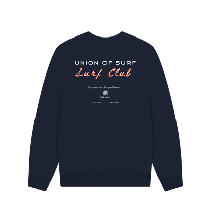 Surf lifestyle jumper in black