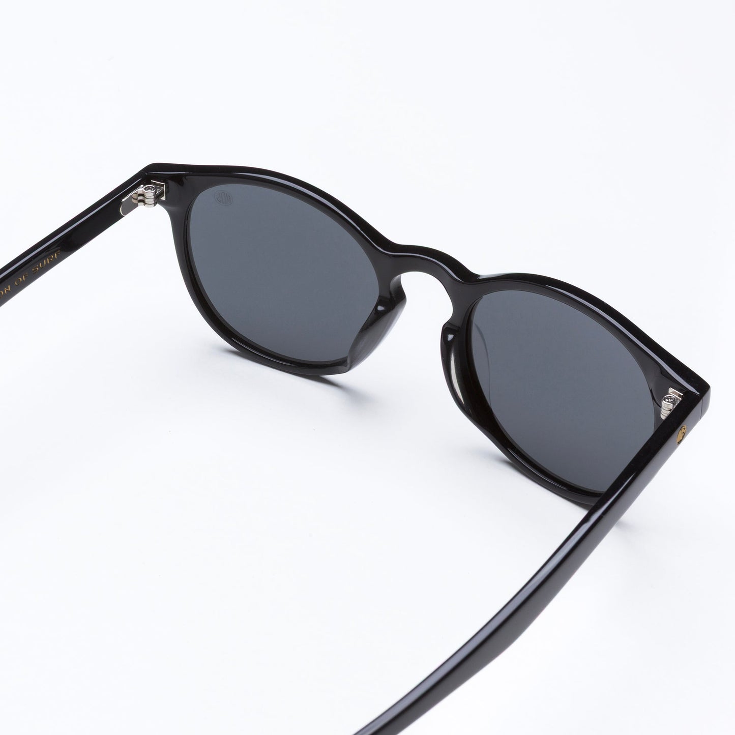 Close-up of Pipeline Tortoise Shell sunglasses by Union of Surf, eco-friendly and surf-ready design