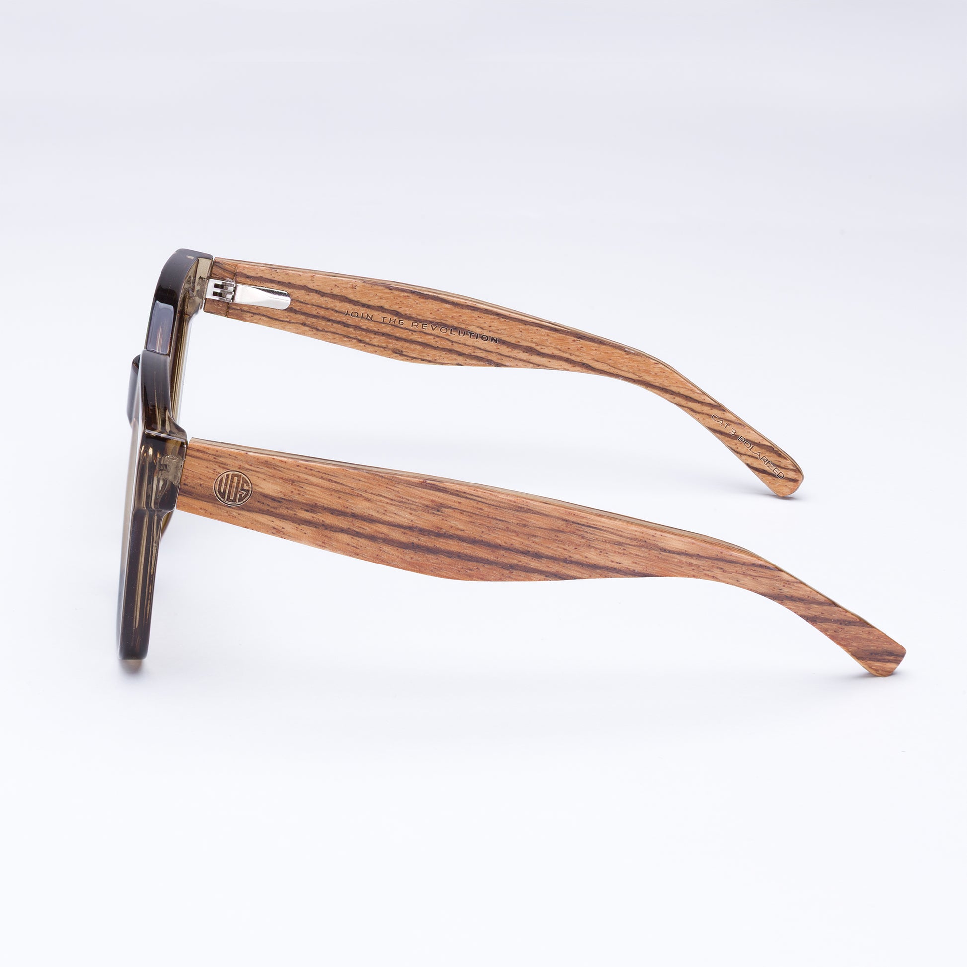 wooden frame eco friendly sunglasses